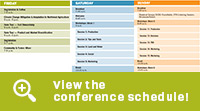 View the conference schedule!